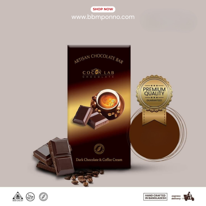 Coffee Dark Chocolate Bar - 4
