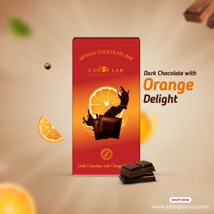 Orange Dark Chocolate Bar