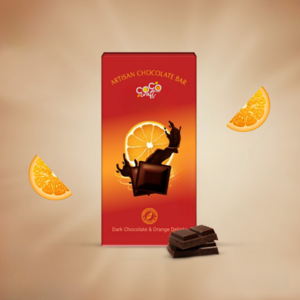 Orange Dark Chocolate Bar