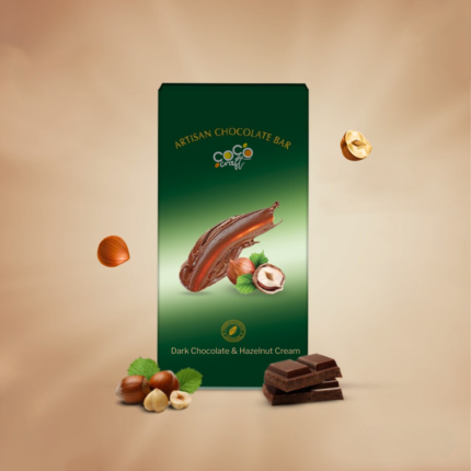 Hazelnut Dark Chocolate Bar
