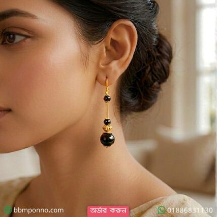 Black Marvel Earrings